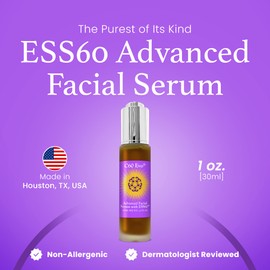 C60 EVO Advanced Facial Serum, Natural Serums for Skin Care with Pure C60 ESS60, Deeply Nourishing and Age-Defying Serum for Face, Facial Serum Infused with 21 Natural and Vegan Ingredients, 1 oz