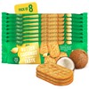 Butter Coconut Crackers (Foil) 6.7 oz (Pack of 8)