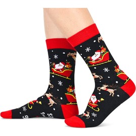 Zmart Christmas Socks for Women Men - Holiday Socks Christmas Movie Socks, Secret Santa Gifts Christmas Gifts Stocking Stuffers
