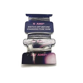 WZ Fuse Wire Card 5a 15a 30a - Multipurpose Fuse Card Ideal for Rewireable Fuses of Decorating Lighting Circuit Electrical Heater and Ring Main Circuits