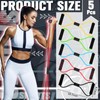 Skylety Figure 8 Fitness Resistance Bands with Handles Set of