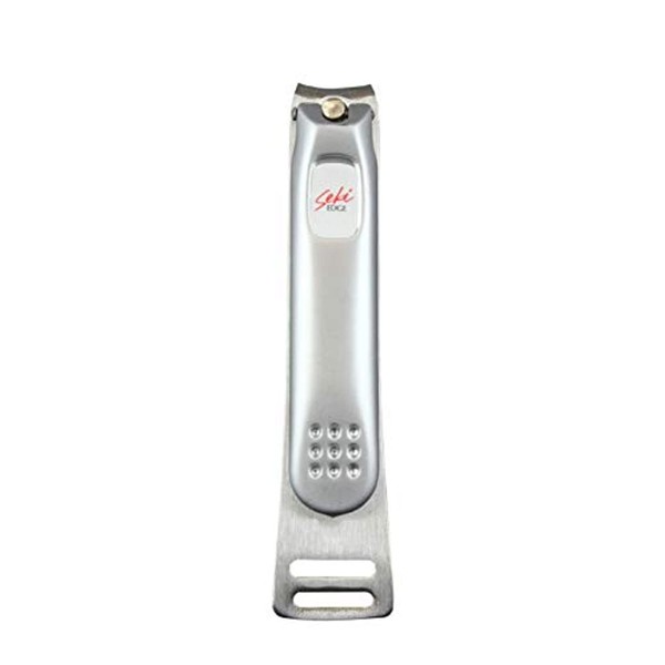 Seki Edge Stainless Steel Toenail Clippers - (SS-107) - Sharp Cutting Edges for Thick Nails for Men & Women - Professional & Home Use - Made in Japan