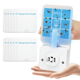 12-Pack Refill Glue Boards for SQWJP Fly and Insect Traps (12 Refill)