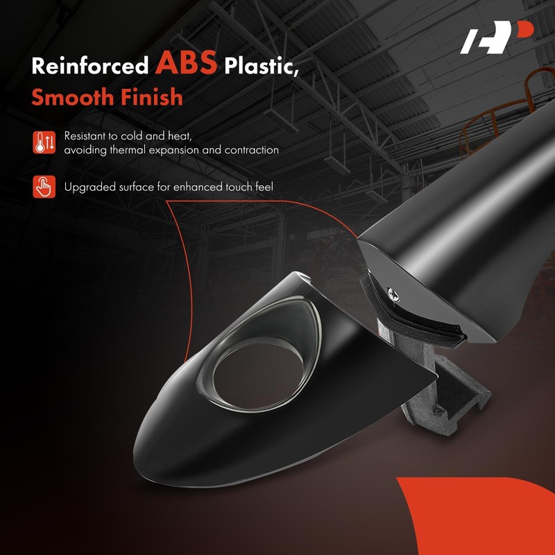 A-Premium Front Driver Side Exterior Door Handle with Keyhole Compatible