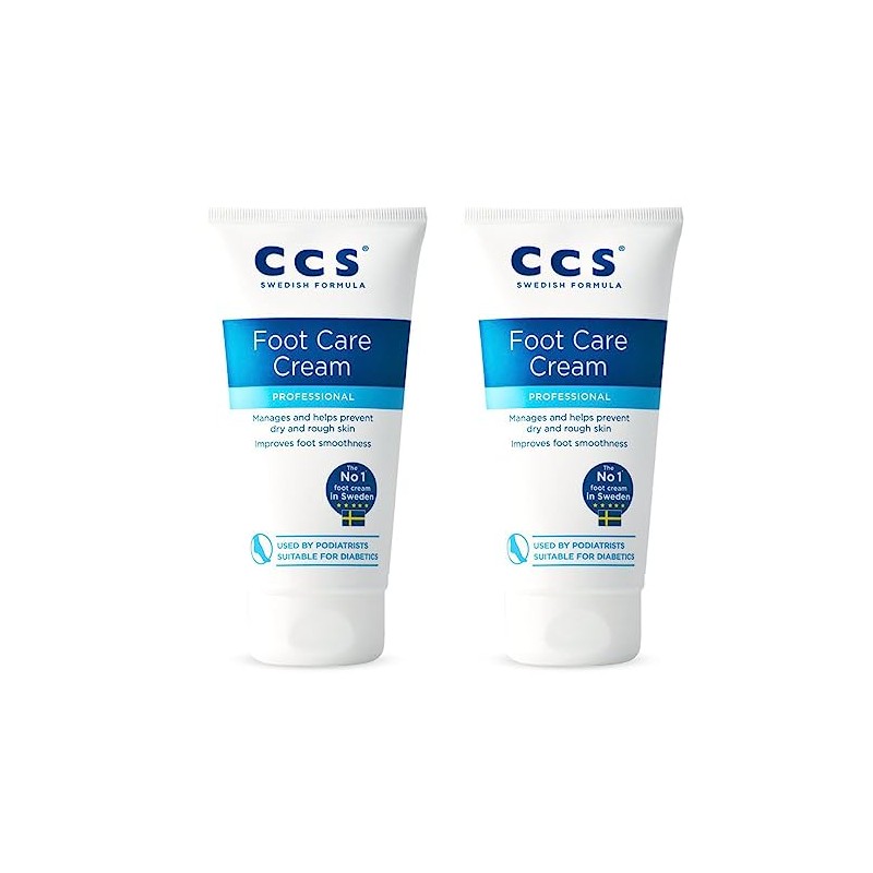 FMHOME CCS Foot Care Cream 175 ML (2 Pack)- Intensive