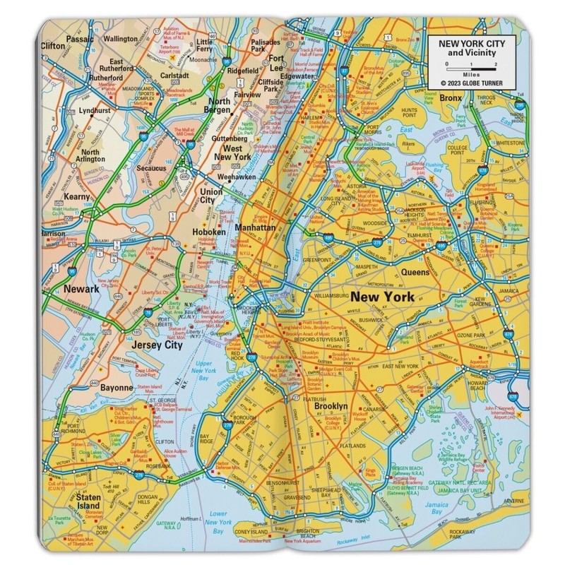 per annum 2025 Per Annum Manhattan Diary Black Leather w/