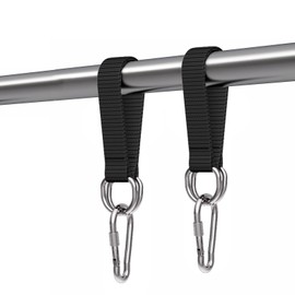 JCUGSBS Swing Fixing, Hammock Fixing, 2 x 30 cm, Hammock Straps with 2 Carabiners, Polyester Straps for Tree Swing