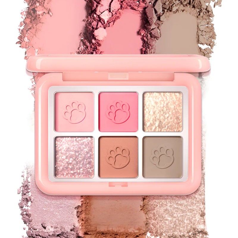 Paletas De Sombras De Ojos Varios Tonos Color De La