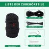 Tatamiyya Cat Net for Balconies, Wire Reinforced, 2 x 3