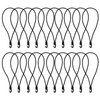 Vesaneae 25 PCS Bungee Cords with Hooks, Heavy Duty Bungee
