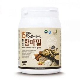 SellerHub 국산 맛있는 600g 15곡이들어간건강참마밀 미숫가루 (S28921235) Korean Delicious 600g Healthy Brown Rice and 15 Grain Mixed Powder