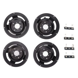 4Pcs Speaker Basin Frame 5 Inch Reverse Speaker Basin Stand with Foot Solder Tabs for DIY Speaker and Repairing Speaker