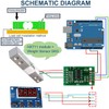 DAOKAI HX711 Weighing Sensor 24 Bit Accuracy A/D Module Kit