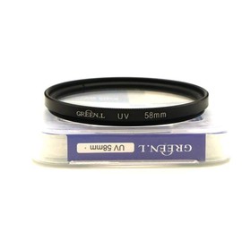 WH1916 UV Filter & Lens Cap for Canon Rebel T7 T6 T5 SL3 SL2 w/EF-S 18-55mm Lens(1 UV +1 Cap)
