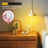 Brightown 6 Pack LED Edison Light Bulbs, 6W, Equivalent 60W,