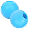 2pcs Barbell Grips Round Thick Silicone Dumbbell Adapter Balls Barbell
