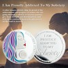 CHURYUML 17 Year Sobriety Coin A Sober Woman Sobriety Chip