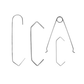 Generic Powder Coating Hook Kit Contains 125 of The most common hook sizes for most common coating scenarios.