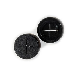 2 Pack Straw Adapter for 64 oz Gatorade Gx Jug (Black)