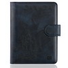 WALNEW RFID Blocking Passport Holder Travel Wallet Cover Case (N-NavyBlue)