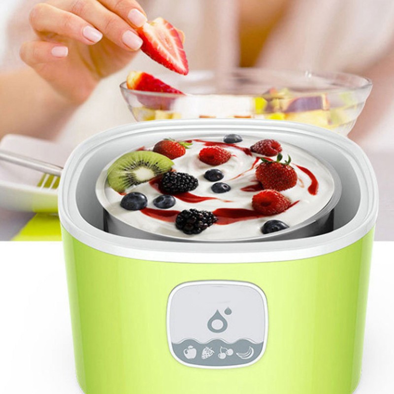 Electric Yogurt Maker 1L Multifunctional Automatic Compact Homemade Greek Yogurt