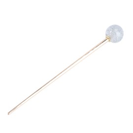 Angoily 1pc Japanese Hair Sticks for Long Hair Chinese Hair Pin Vintage Hair Sticks Rhinestone Barrettes Decorative Chopsticks for Hair Metal Hair Stick Girl Hairpin Temperament