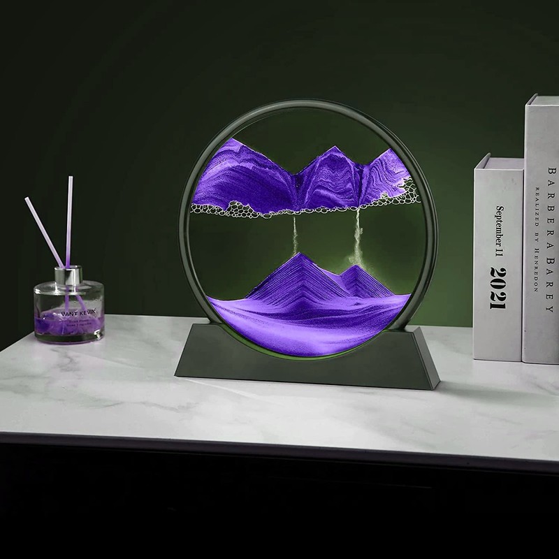 3D Dynamic Sand Art Liquid Motion, Moving Sand Art Picture