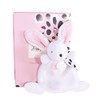 Doudou et Compagnie Mini Rabbit Comforter Pink 17cm Happy Doudou