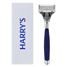 Harry's Razors for Men - Winston Razor: 5 Blade Razor with Lubricating Strip & Precision Trimmer and 1 Razor Blade Refill