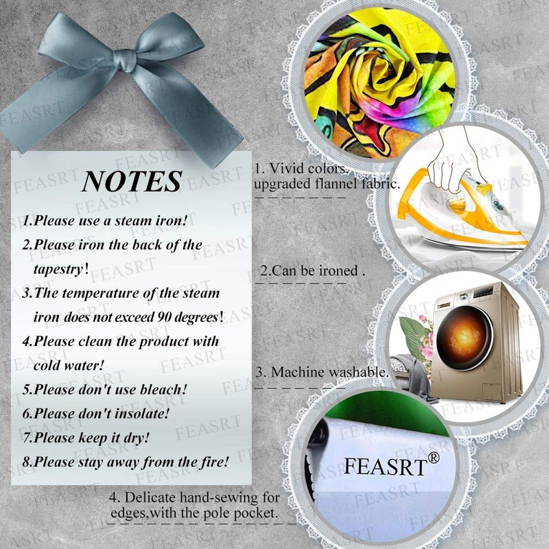 FEASRT The Raven Wall Tapestry Edgar Allan Poe Hymn Mural