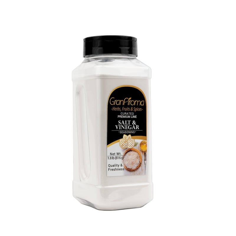 GranAroma Salt & Vinegar Seasoning, Savory Tangy Taste, Ideal for