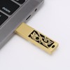 USB Flash Drive 16GB/32G/64G/128G Thumb Metal 2.0 Portable Waterproof Metal