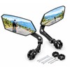 Bike Rear View Mirror for Cycling – Adjustable Rotatable Clear