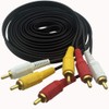 Xellrple 1.35M 3RCA Video Cable AV Cable (Red, White, Yellow),