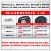 PICKLETECH Pickleball Paddle Protection Tape - Paddle Head Edge Guard