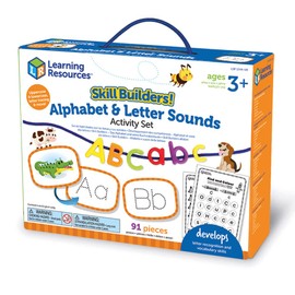Learning Resources LSP1244-UK Skill Builders Alphabet & Letter Sounds Activity Set