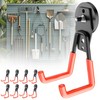 SANGIFT 8 Pcs Magnetic Hooks Heavy Duty, D44 Industrial-Grade Neodymium
