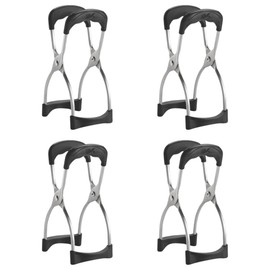 Ball Secure-Grip Canning Jar Lifter Tongs, Black, (Pack of 4)