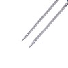 18pcs Sewing Machine Double Needle with Plastic Box Threader Simple