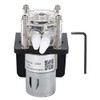 Peristaltic Pump Three Rollers 500mL/M Dosing Pump Geared Motor Lab Peristaltic Pump Aquarium Drip Metering Pump with Base(12V)