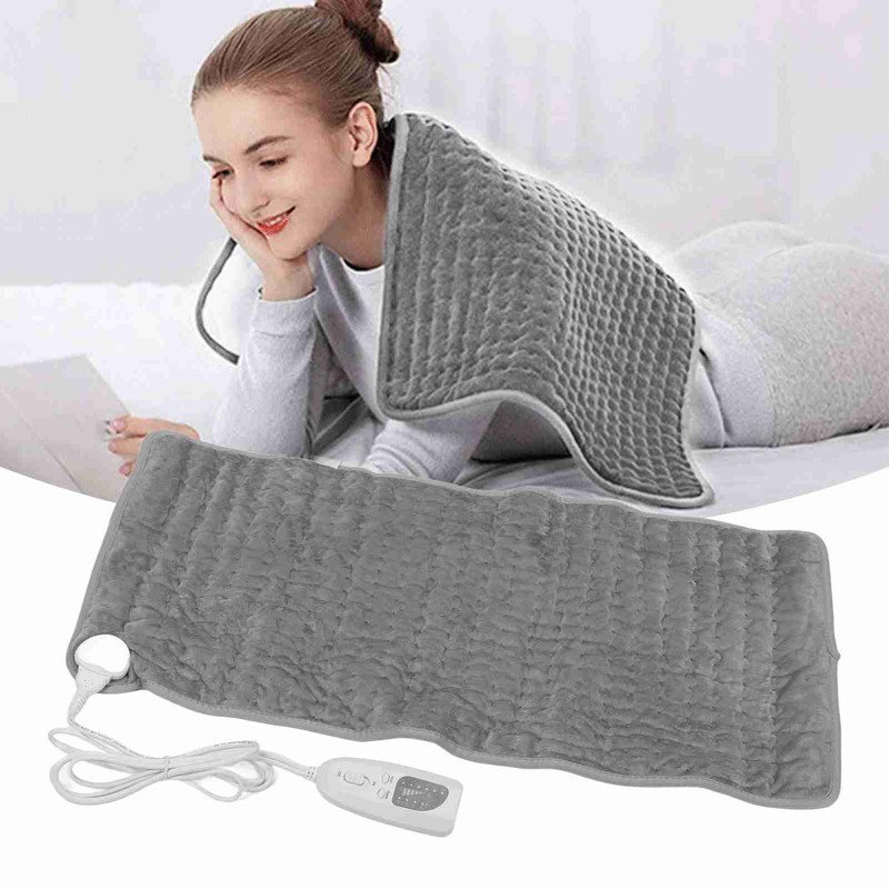 Electric Heating Pad Home Adjustable Neck Shoulder Soreness Relief Heated