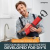 MEISTERFAKTUR Drain Blaster with 3 Attachments [68oz Volume] - High