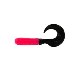 Relax Twister 2 Inch 5 cm Perch Trout Chub Pack of 8 381 Red Black