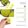 Bramble 75 Tennis Balls with Mesh Bag, 6.5cm Diameter, Classic