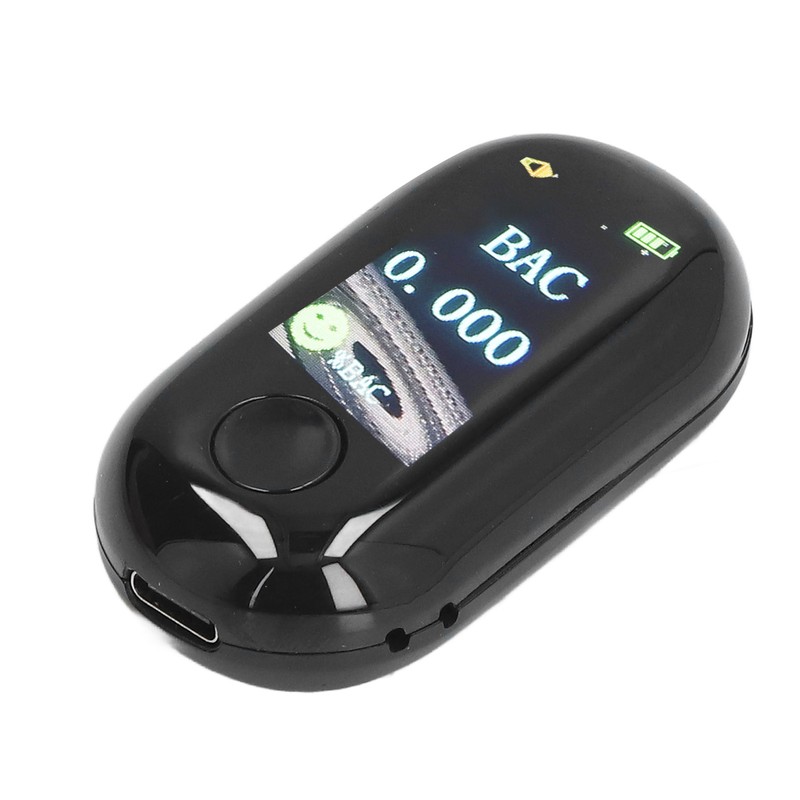Alcohol Tester USB Charging Contactless Accurate Mini Breath Alcohol Detector