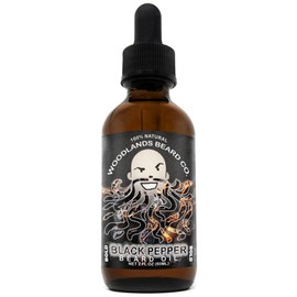 Bold Black Pepper Beard Oil – A Spicy Black Pepper Scent (2 Fl Oz)