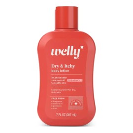 Crema Corporal Dry & Itchy Welly, Importada 207ml
