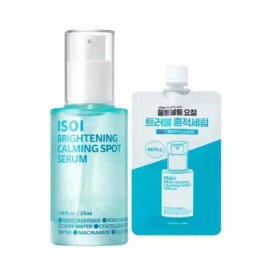 ISOI 아이소이 브라이트닝 카밍 스팟 세럼 35ml + 리필 10ml ISOI Brightening Calming Spot Serum 35ml + Refill 10ml