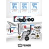 FEINER® 5 Piece Washbasin Drain Seal Set for 1 1/4