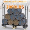 YINTATECH 2000lbs Heavy-Duty U-Boat Cart,63"*15.75"*61.5" U Boat Platform Dolly with